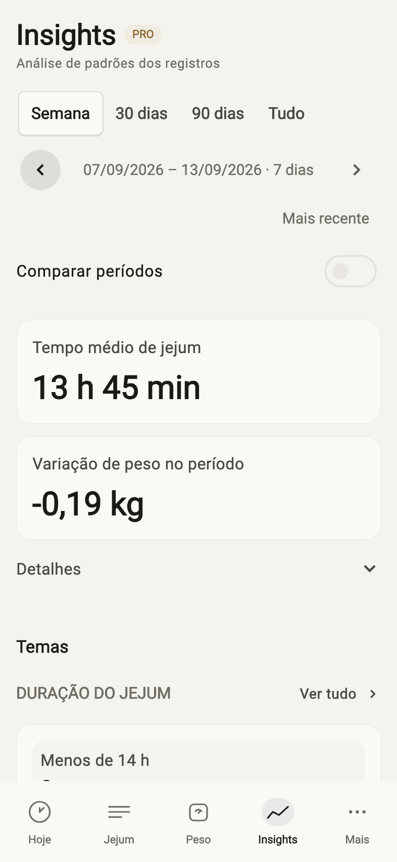 Análises com uma base visível — Registros de exemplo